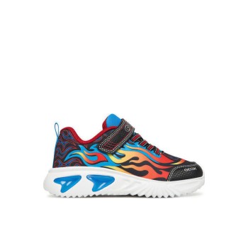 GEOX ASSISTER ΠΑΙΔΙΚΑ SNEAKERS ΑΝΑΤΟΜΙΚΑ  J56DZB014CEC9221